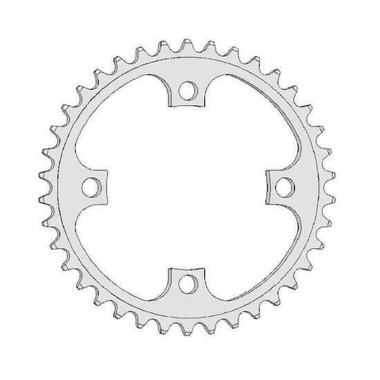 Esjot tandwiel RE Bosch,Yamaha Bafang,Brose 1/2x3/32 alu 38T