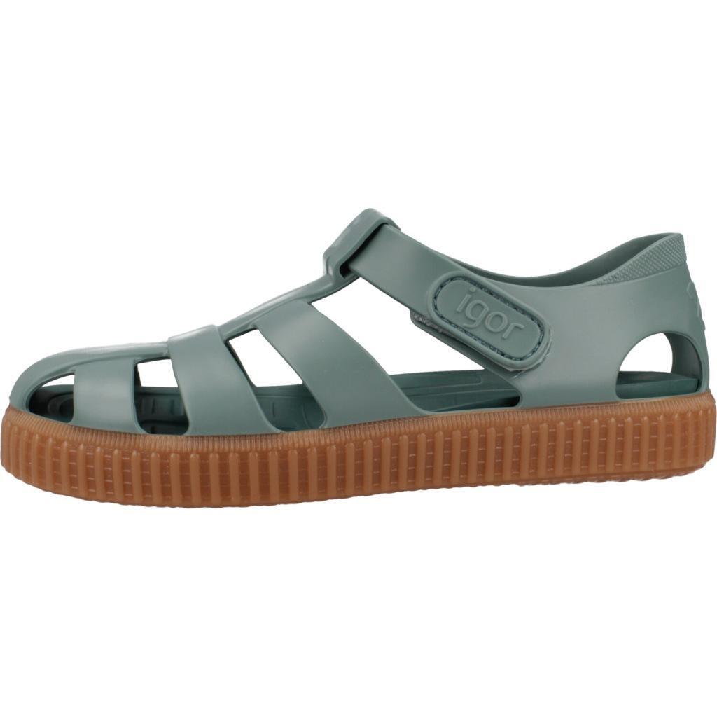 Claquettes Igor Modèle Nico Caramelo Couleur Vert 2/5