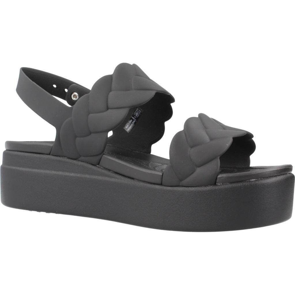 Sandały CROCS BROOKLYN WOVEN UPPER LW Czarny 5/6