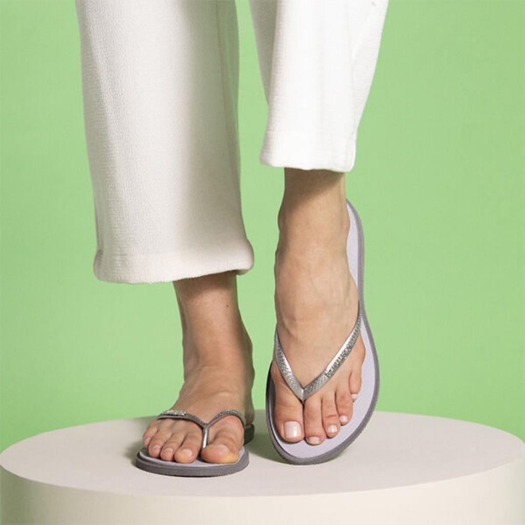 Flip-flops Havaianas Modell Slim Point Farbe Grau 4/5