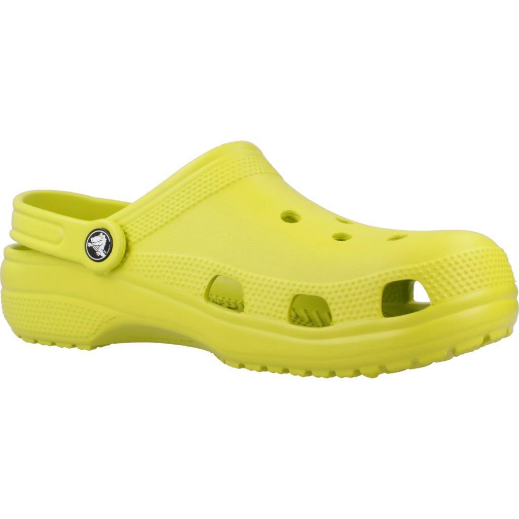 Claquettes Crocs Modèle 10001c Classic U Couleur Jaune 5/5