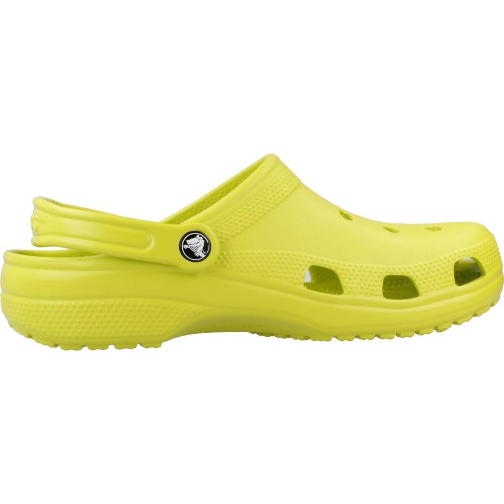 Claquettes Crocs Modèle 10001c Classic U Couleur Jaune 4/5