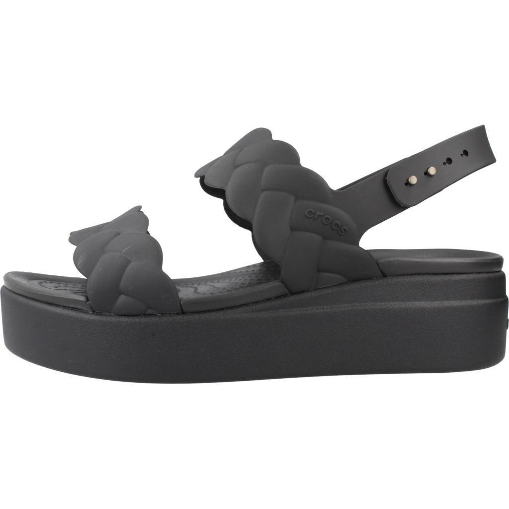Sandały CROCS BROOKLYN WOVEN UPPER LW Czarny 2/6