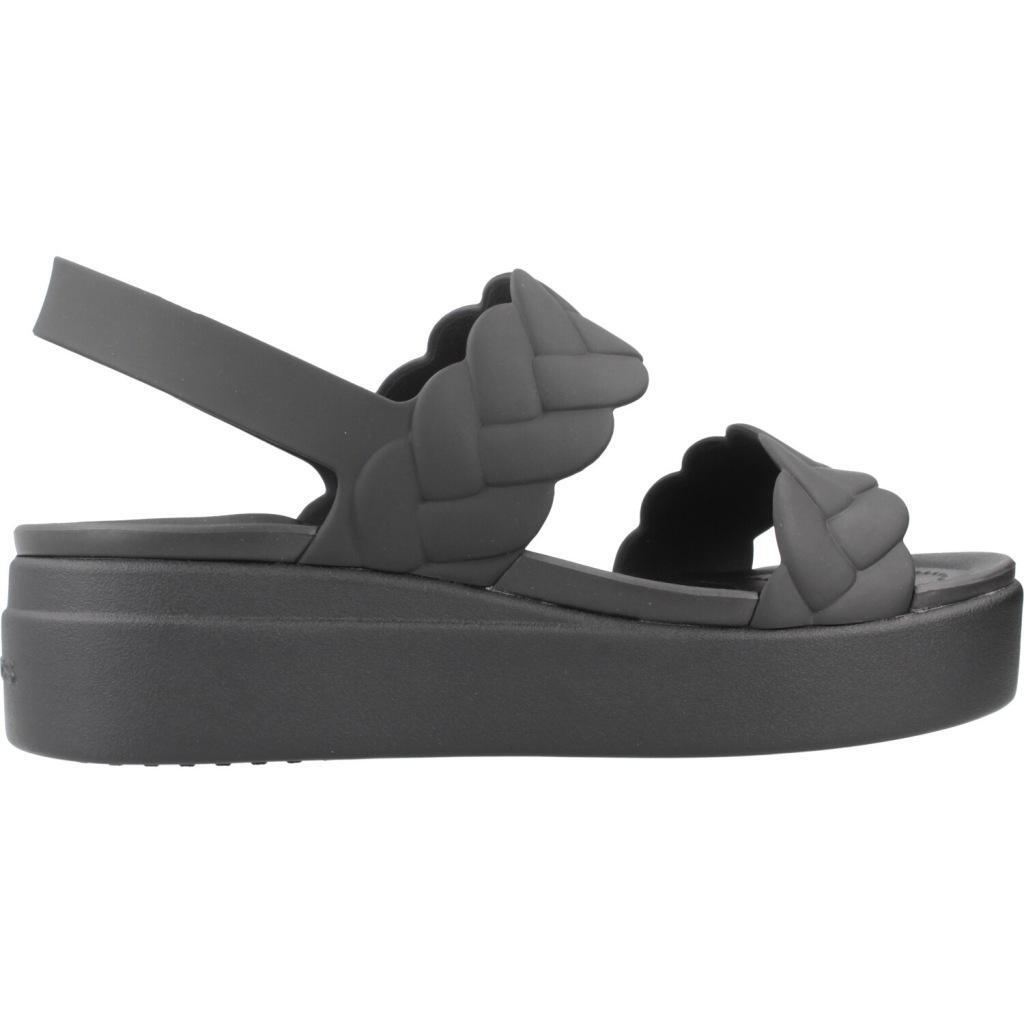 Sandały CROCS BROOKLYN WOVEN UPPER LW Czarny 4/6