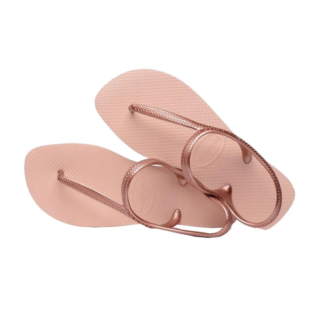 Chinelos Havaianas Modelo Flash Urban Cor Rosa 3/7