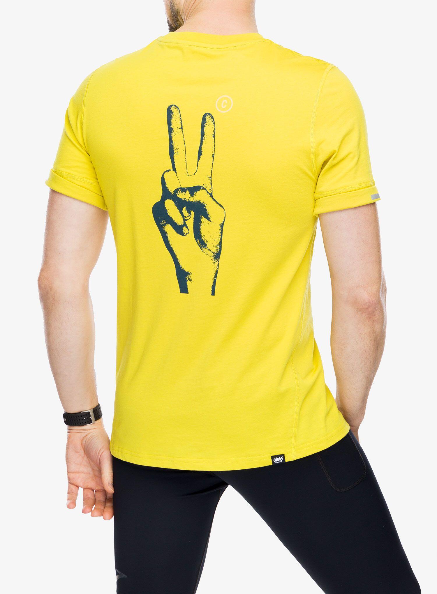 Koszulka bawełniana męska Ciele NSBTShirt - Peace Please 2/7