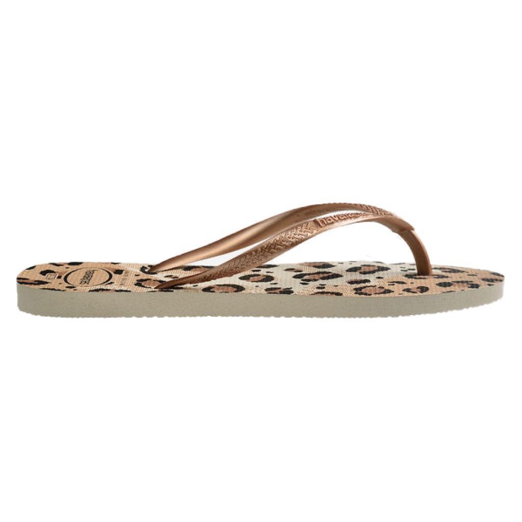 Claquettes Havaianas Modèle 4103352h Couleur Imprimé Animalier 3/5