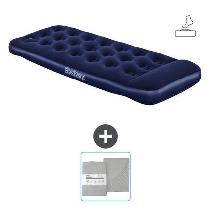 Matelas gonflable Bestway - 1P - 185x76x28 cm + Accessoires CB25