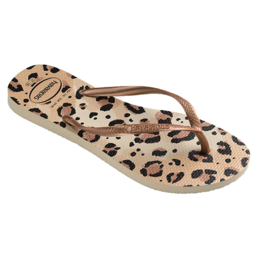 Claquettes Havaianas Modèle 4103352h Couleur Imprimé Animalier 2/5