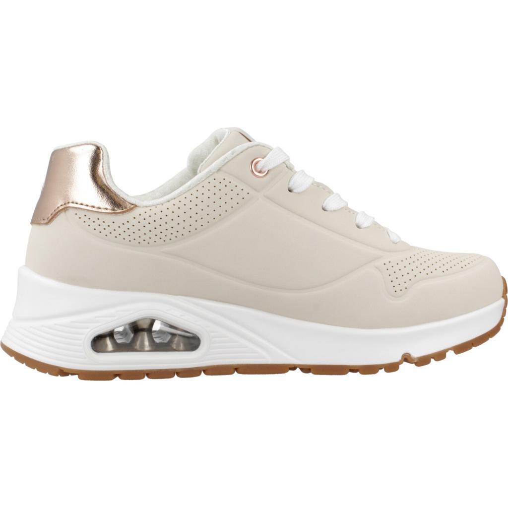Baskets Skechers Modèle Uno Gen1 Couleur Beige 4/5