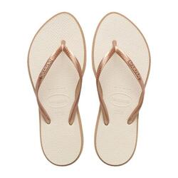 Claquettes Havaianas Modèle Slim Point Couleur Rose