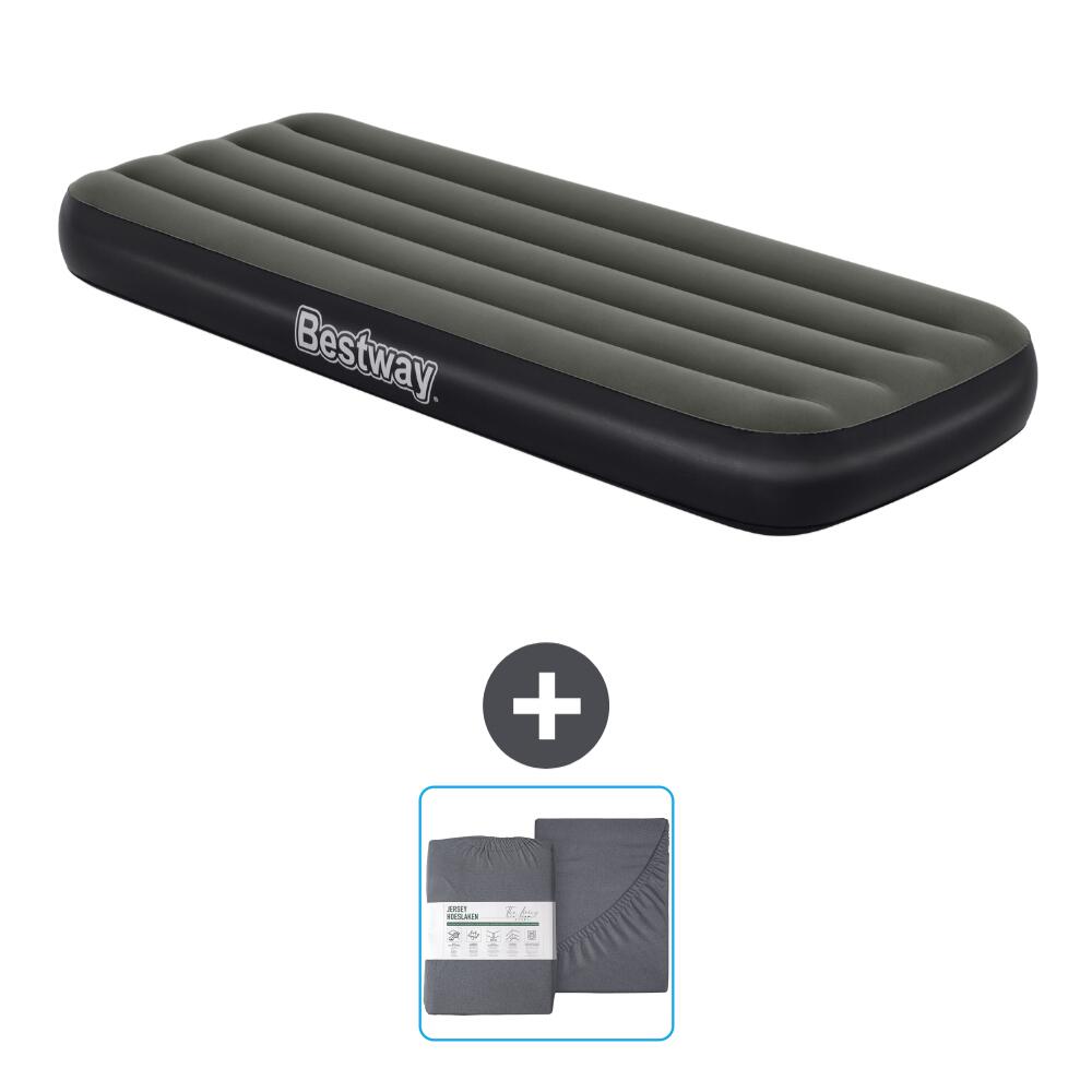 Bestway - Matelas Gonflable Bestway - 1p - 185x76x25 Cm + Accessoires Cb23 - Matelas Gonflable - Noir - No Size - Decathlon