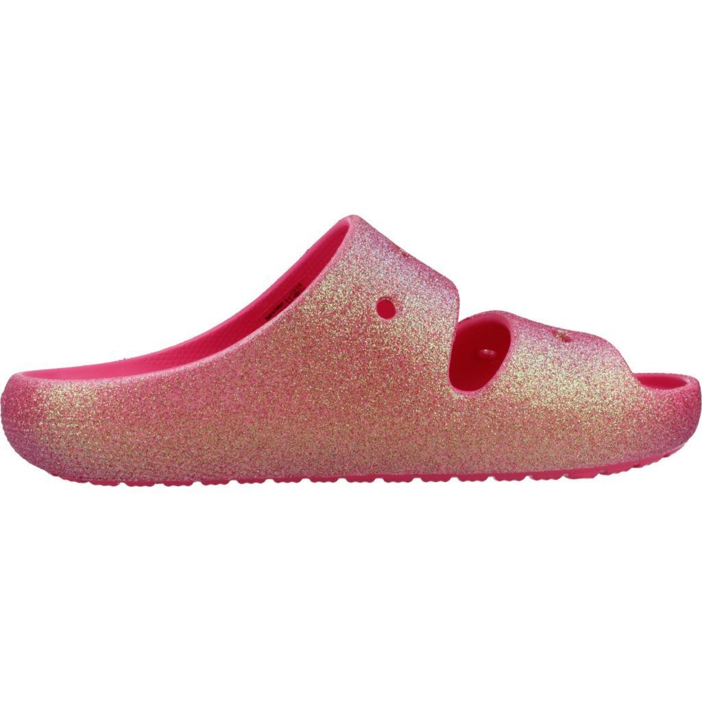 Sandały CROCS CLASSIC IRIDESCENT GLTTR Rose 4/5