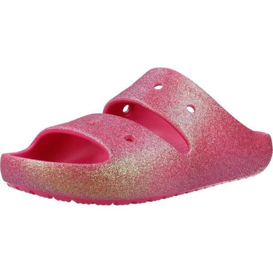Infradito Crocs Modello Classic Iridescent Glttr Colore Rosa
