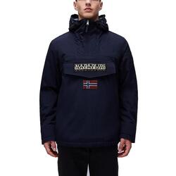 Veste Napapijri Modèle Rainforest Couleur Bleu