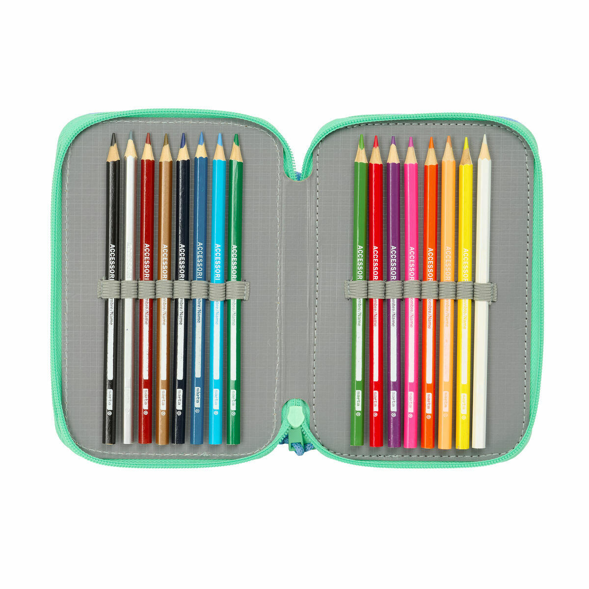 Pochette à crayons triple Bluey Sisters 2/5