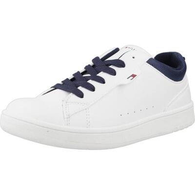 Scarpe Da Ginnastica Tommy Hilfiger Modello Low Cut Lace-up Colore Bianco