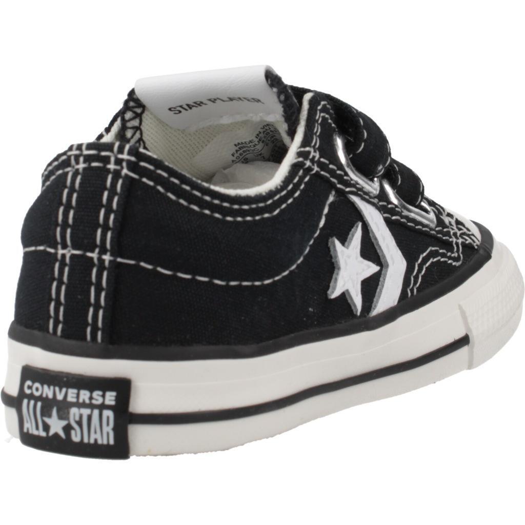 Baskets Converse Modèle Star Player 76 2v Ox Couleur Noir 3/5