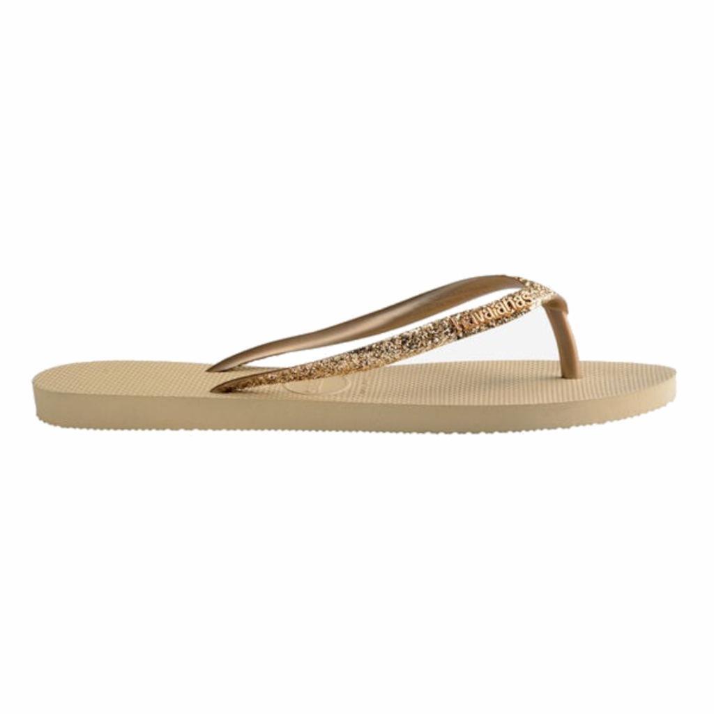 HAVAIANAS Flip-flops Havaianas Model Slim Glitter Ii Kleur Bruin
