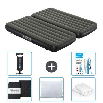 Luchtbed bestway - 3-in-1 - 188x99x25 cm + accessoires cb5