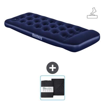 Luchtbed bestway - 1p - 185x76x28 cm + accessoire cb22