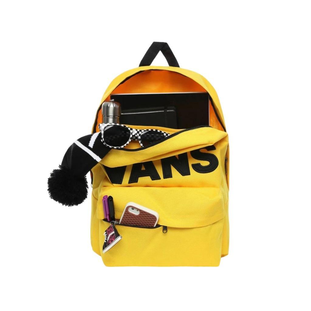 Vans Modèle Old Skool Drop V Backp Couleur Jaune 5/5