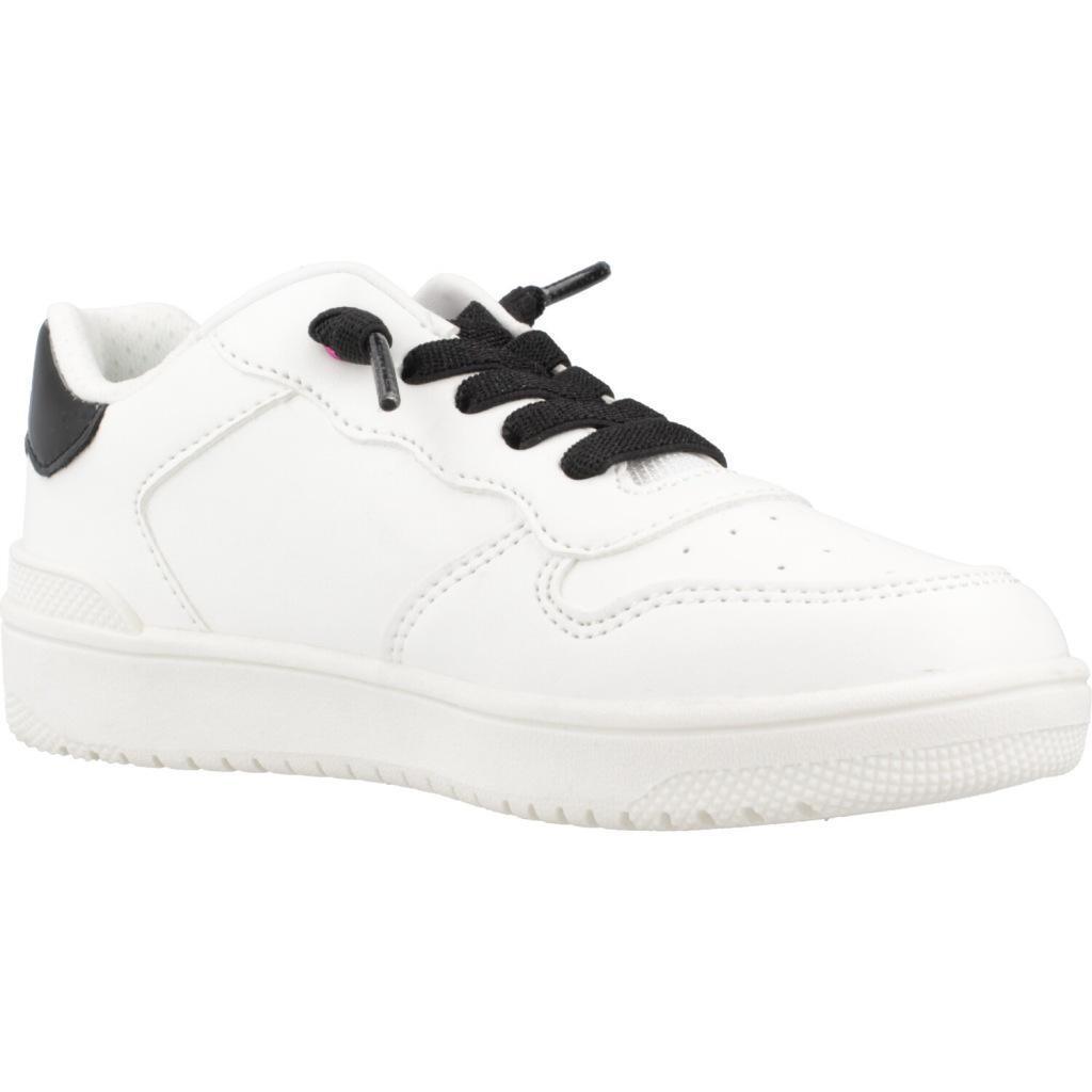 Ténis Geox Modelo J Washiba Girl Cor Branco 5/5