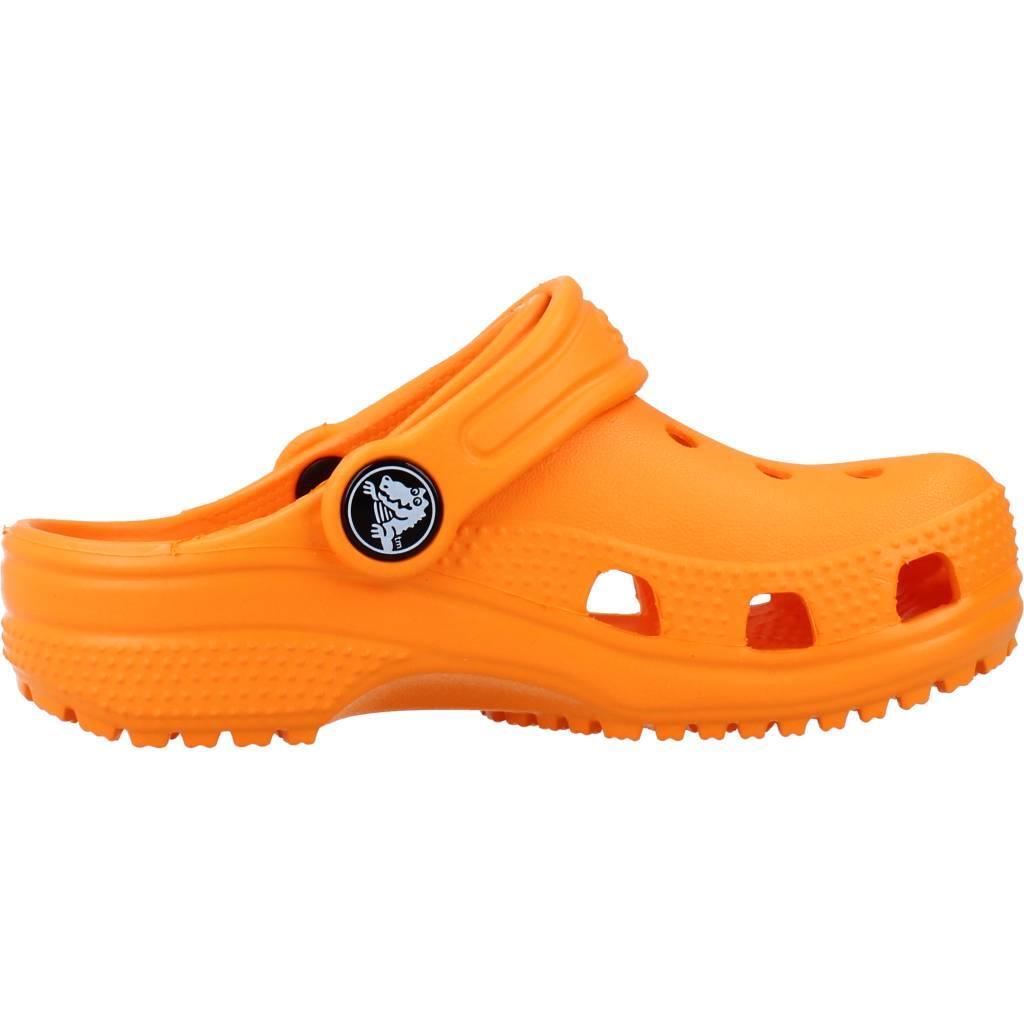 Claquettes Crocs Modèle Classic Clog T Couleur Orange 4/5