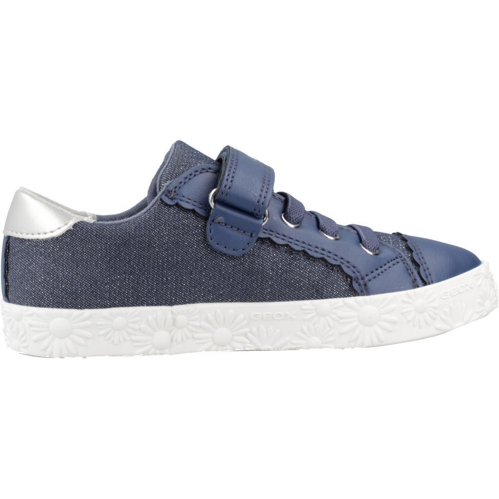 Baskets Geox Modèle Jr Ciak Girl Couleur Bleu 4/5