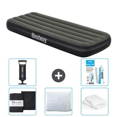 Luchtbed bestway - 1p - 185x76x25 cm + accessoires cb5