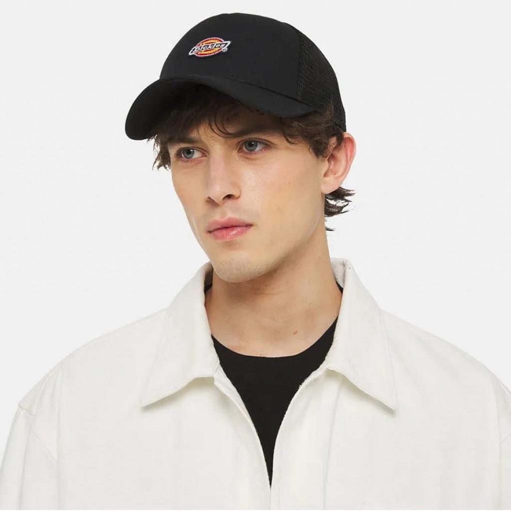Cap Dickies Model Hanston Trucker Kleur Zwart 4/5