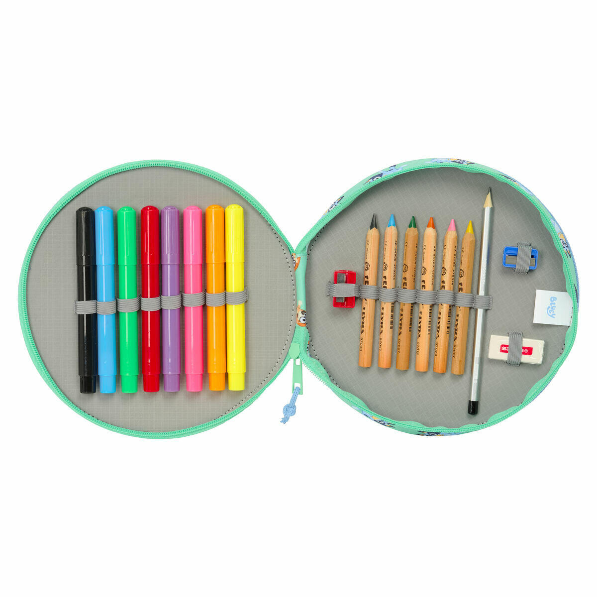 Pochette crayons Bluey Sisters 4/5