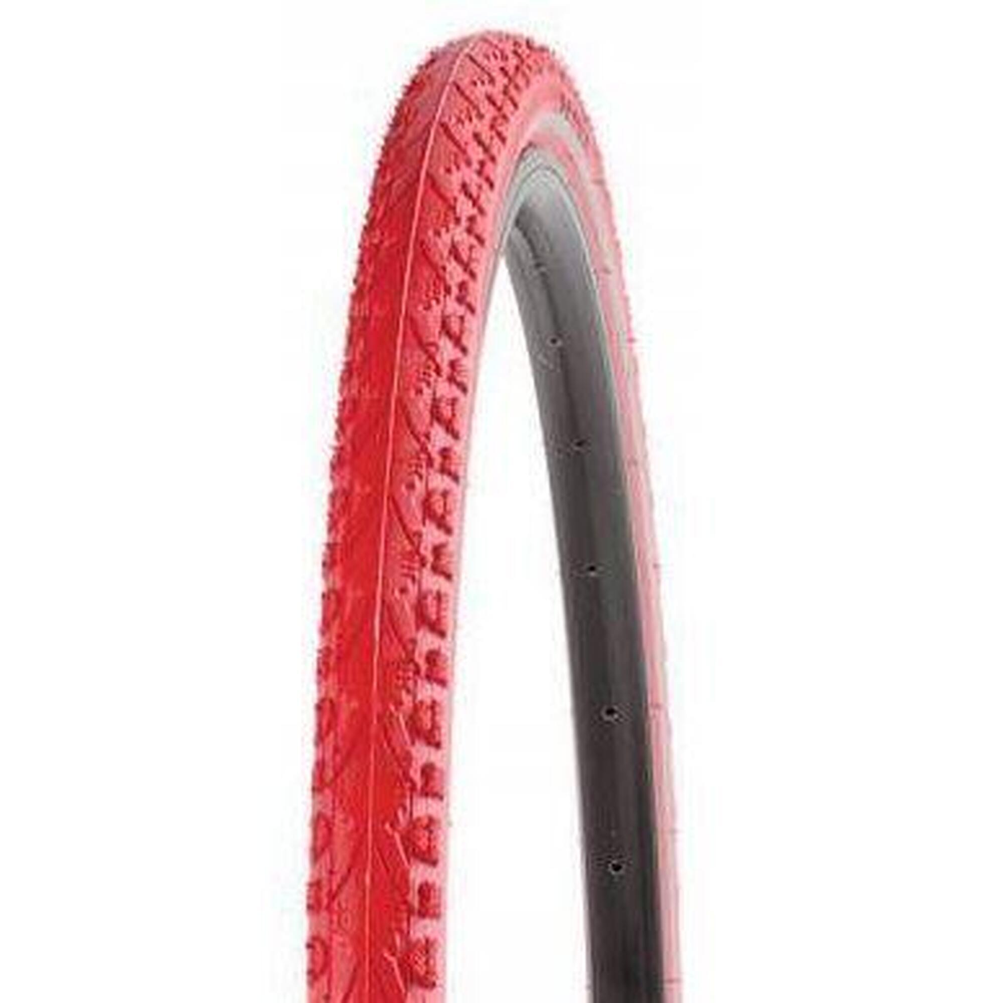 Deli Tire Opona 28x1.50 (42-622) czerwona