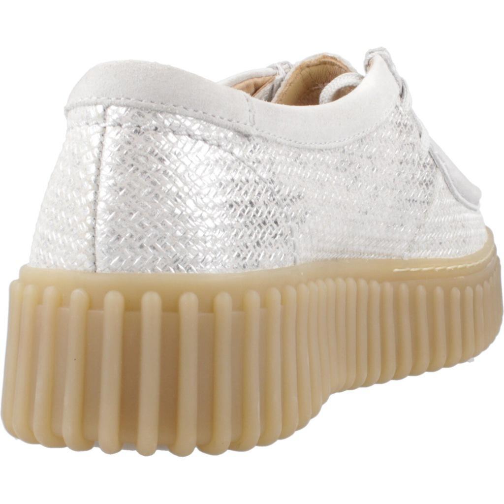 Clarks Modèle Torhill Bee Couleur Argent 3/5