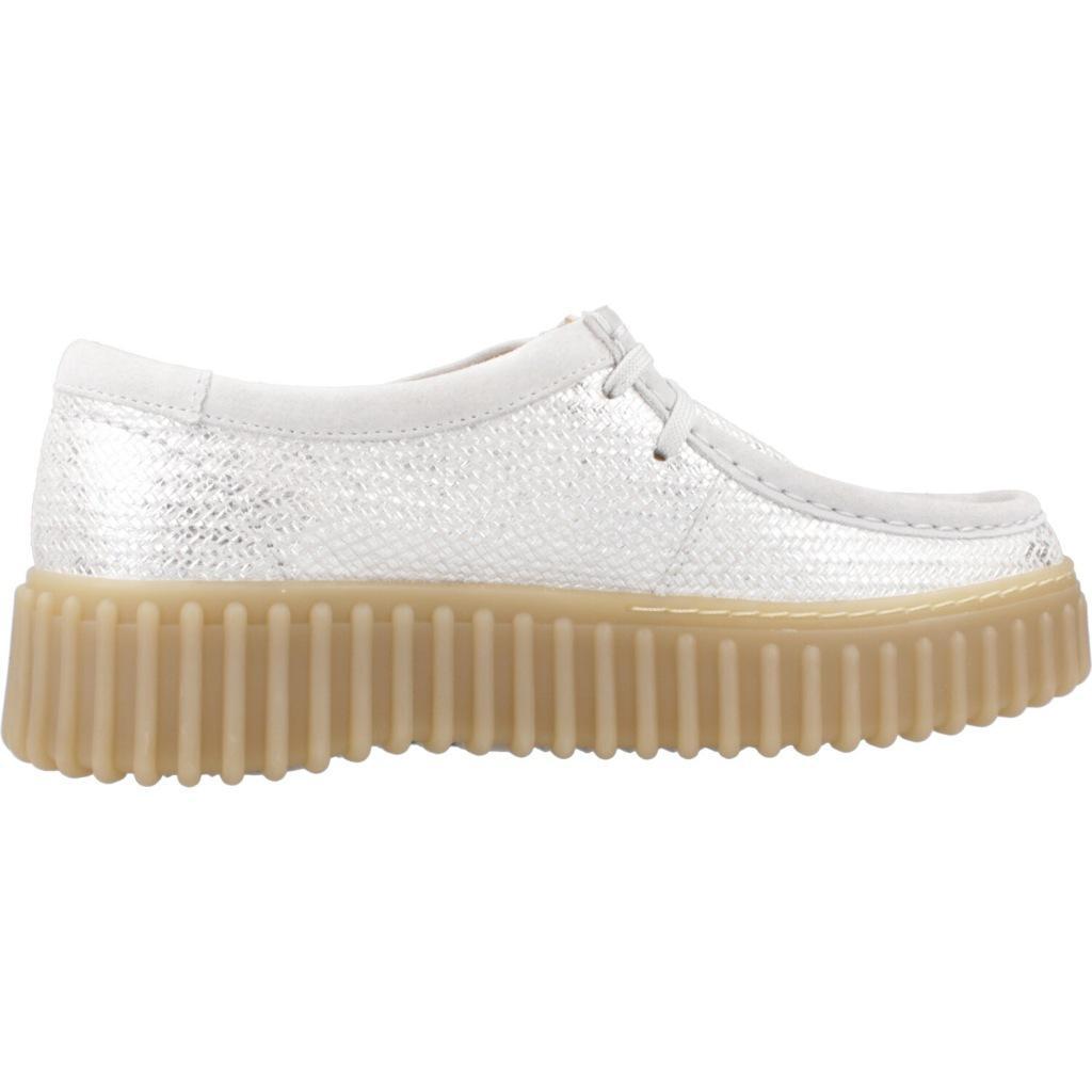 Clarks Modèle Torhill Bee Couleur Argent 4/5