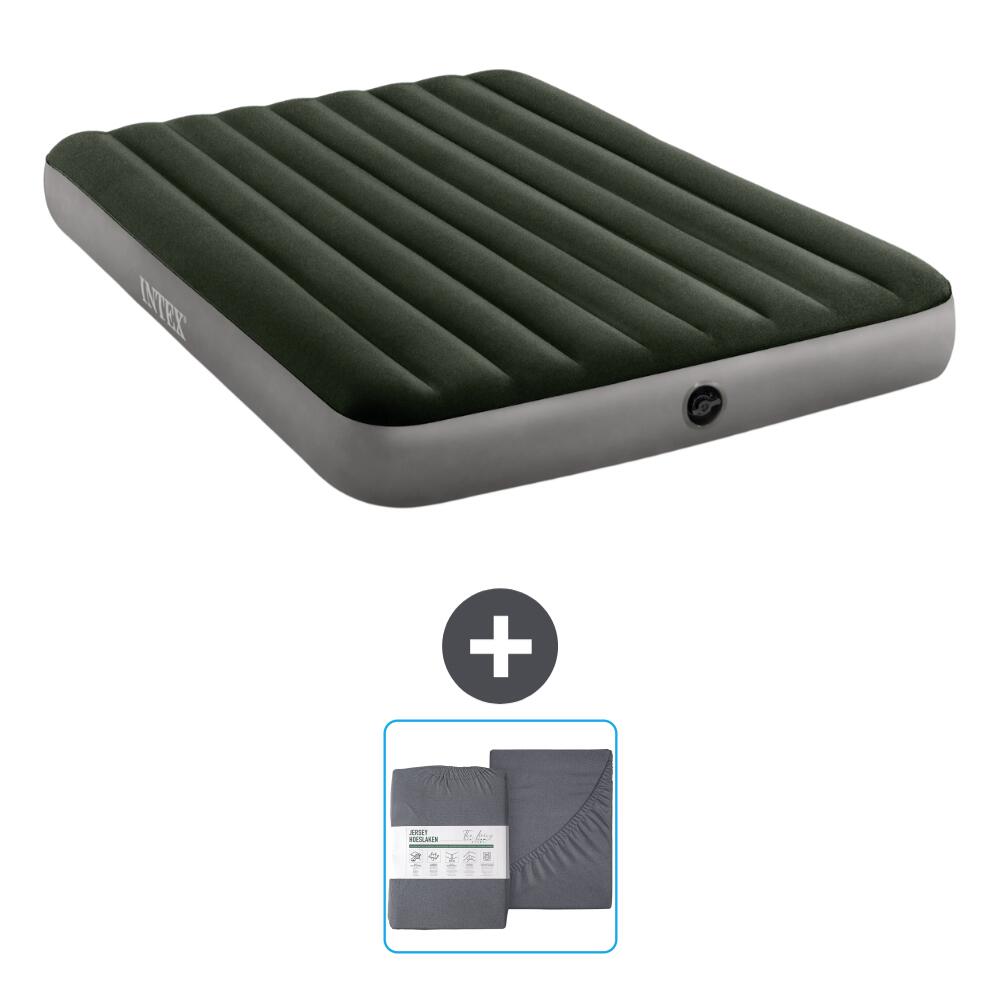 INTEX Luchtbed Intex Prestige - 2P - 203x152x25 cm + Accessoire CB23