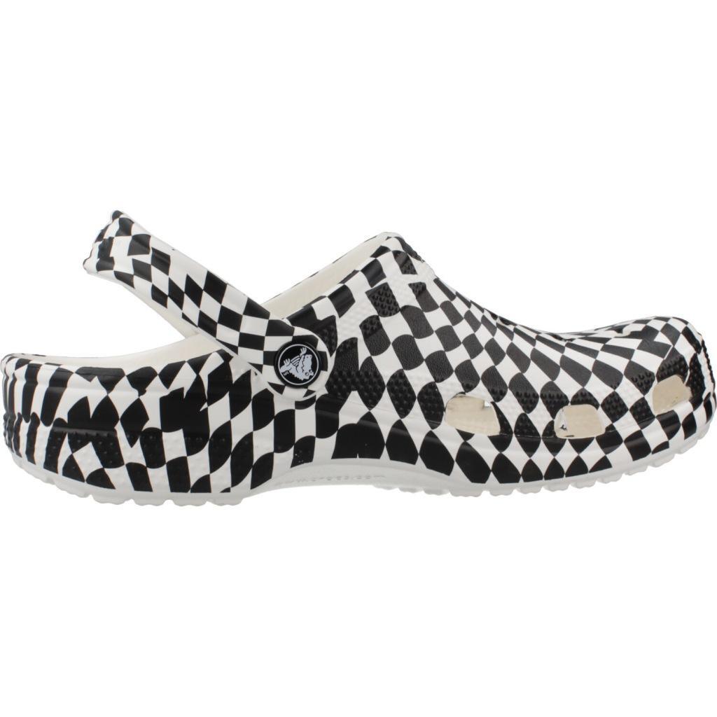Zuecos Mujer Crocs Classic Warped Checker Clog 4/5