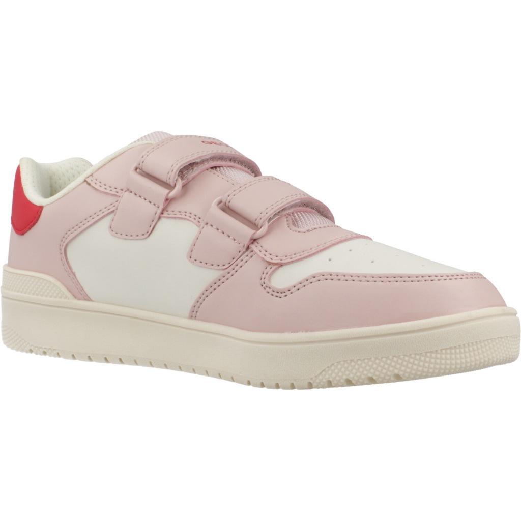 Scarpe Da Ginnastica Geox Modello J Washiba Girl Colore Rosa 5/5