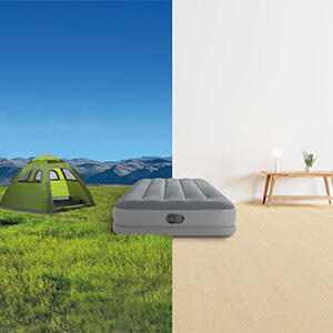 Materasso Gonfiabile Intex Dura-Beam Prestige Mid-Rise - Pompa USB Integrata, Superficie Floccata, Portata 136kg - Foto 8