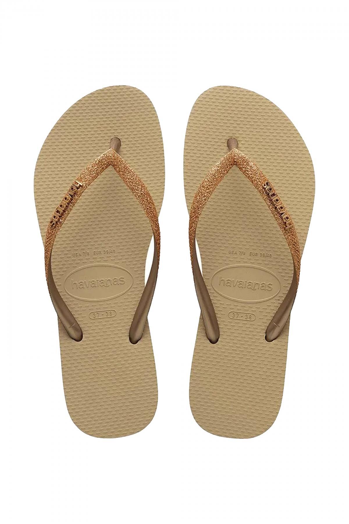 Infradito Havaianas Modello Slim Glitter Ii Colore Marrone 4/7