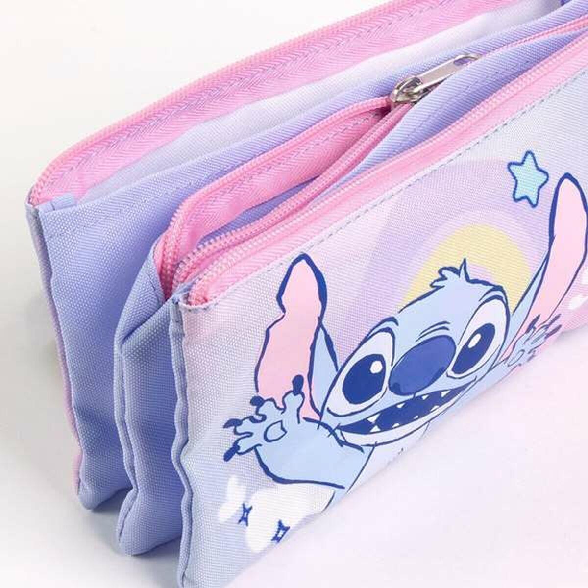 Trousse à crayon triple case Cerda Disney Stitch 3/4