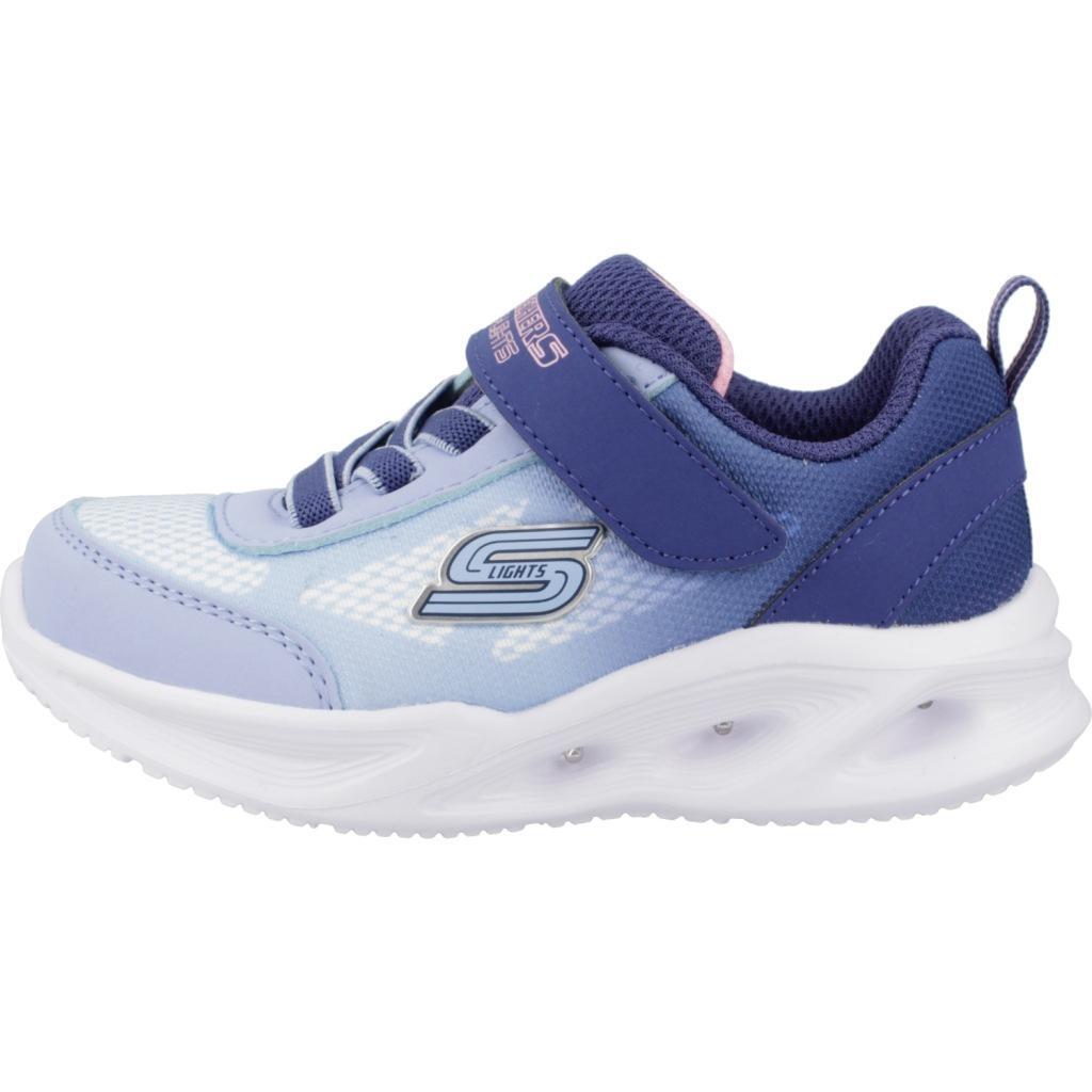 Baskets Skechers Modèle Ombre Deluxe Couleur Bleu 2/5