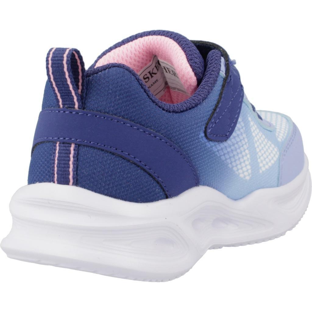 Baskets Skechers Modèle Ombre Deluxe Couleur Bleu 3/5