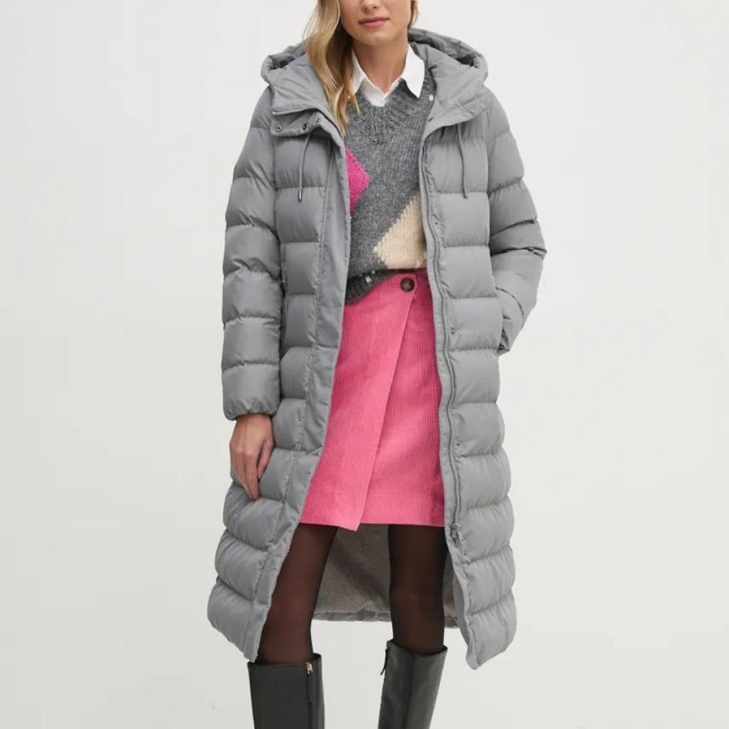 Giacca a vento lunga con cappuccio donna Geox Anylla 5/5
