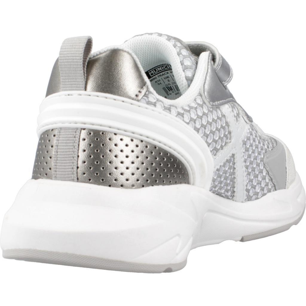 Zapatillas niña Munich Mini Track Vco 92 Gris 3/5