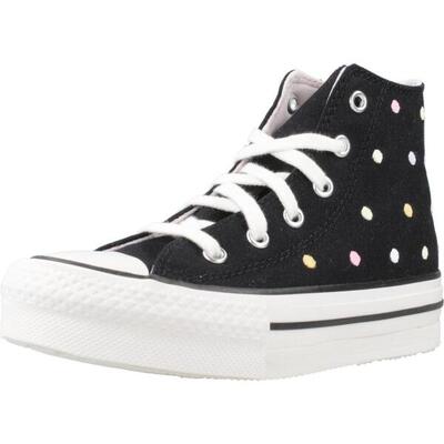 Sneakers converse model chuck taylor all star lift embroidered polka dots platfo
