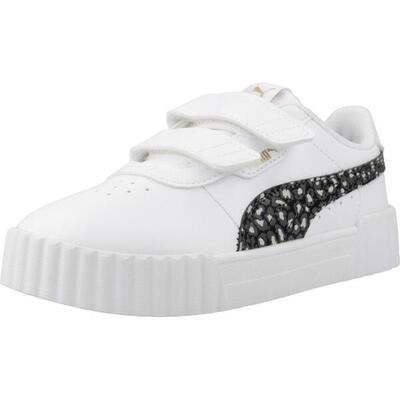 Zapatillas niña Puma Carina 3.0 Animal V Ps Blanco