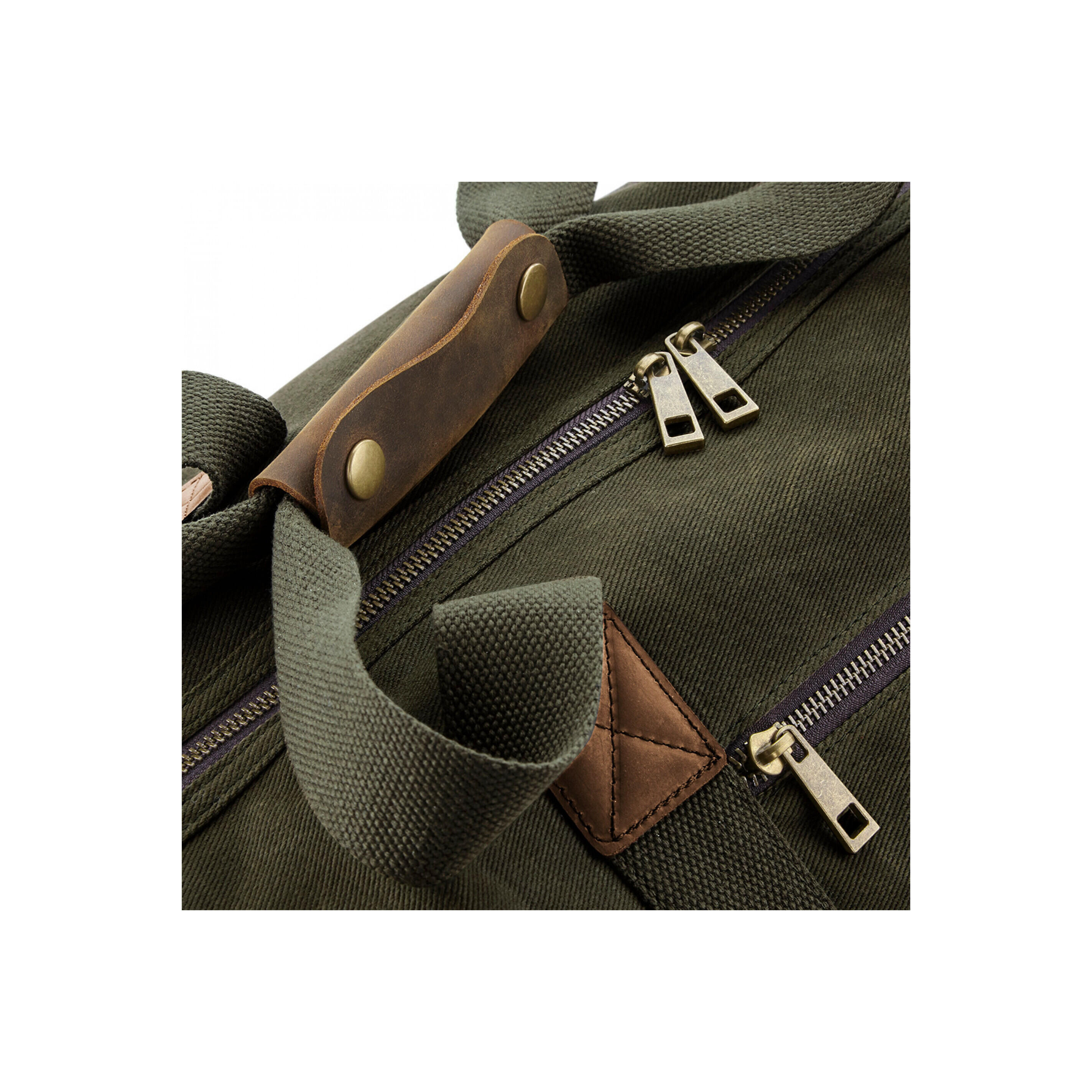 Bolsa de viaje Heritage de lona encerada Quadra 3/4