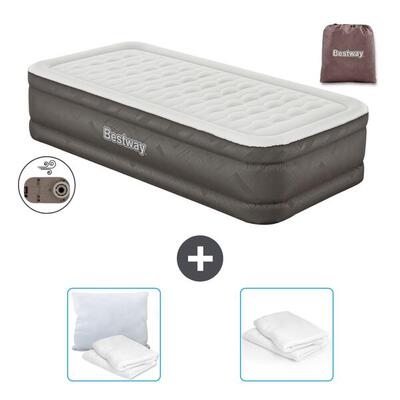 Luchtbed bestway - 1p - 191x97x46 cm + accessoires cb27