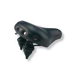 Selle Xtrabike Noire avec Gel et Ressort Suspendu pour Vélo